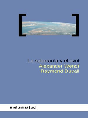 cover image of La soberanía y el ovni